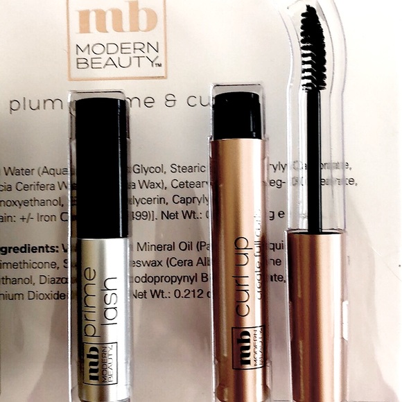 💝3/$15 MUST BUNDLE💝 BRAND NEW Mascara Box Set Plump, Prime & Curl Black 3Pc - Picture 4 of 8